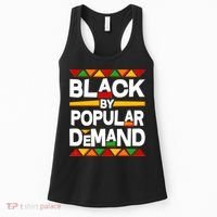 Black By Popular Demand Black Lives Matter History Women's Tank Top thumb 0