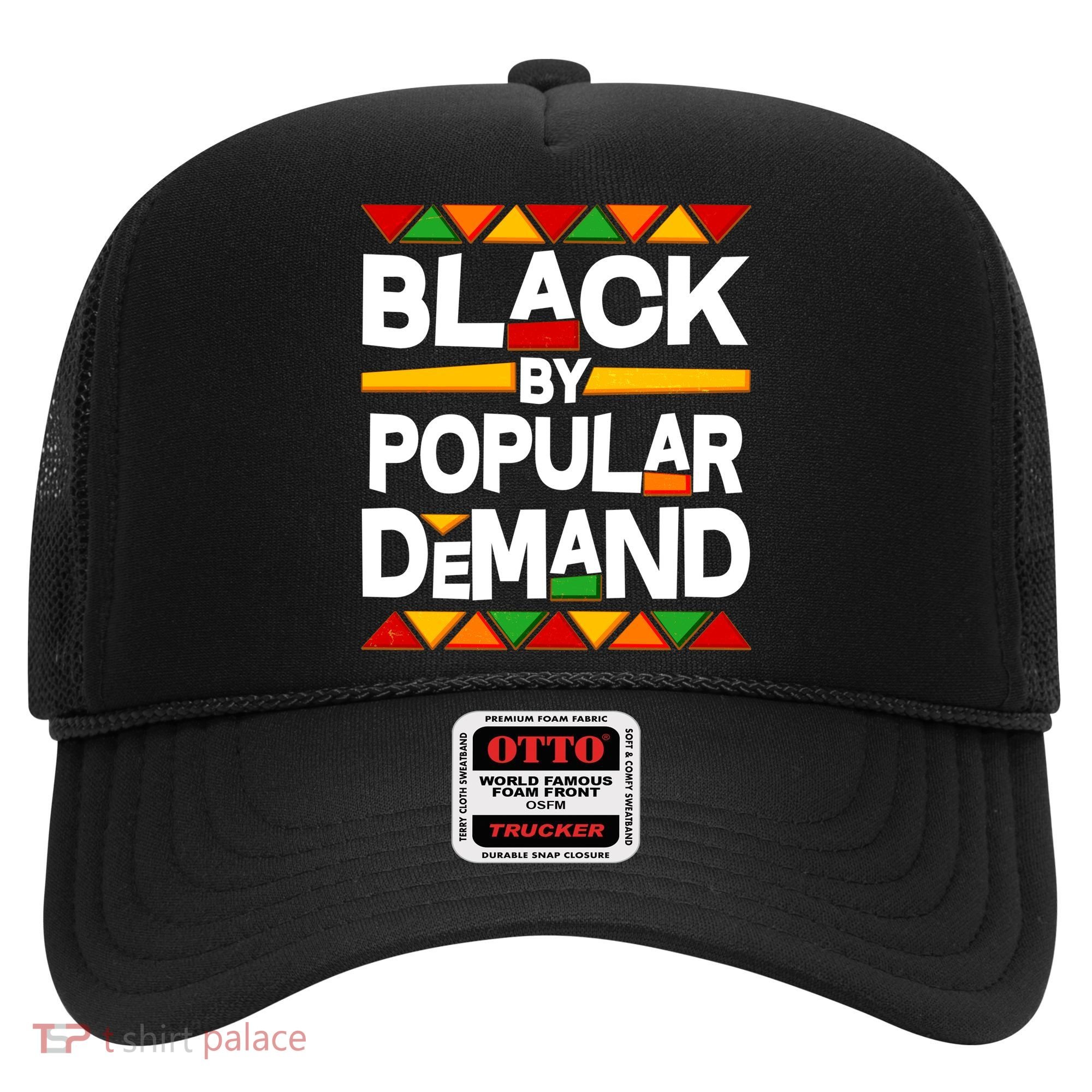 Black By Popular Demand Black Lives Matter History Hat