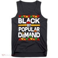 Black By Popular Demand Black Lives Matter History Tank Top thumb 0
