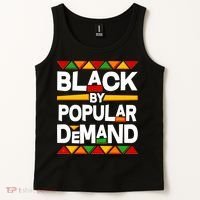 Black By Popular Demand Black Lives Matter History Tank Top thumb 2
