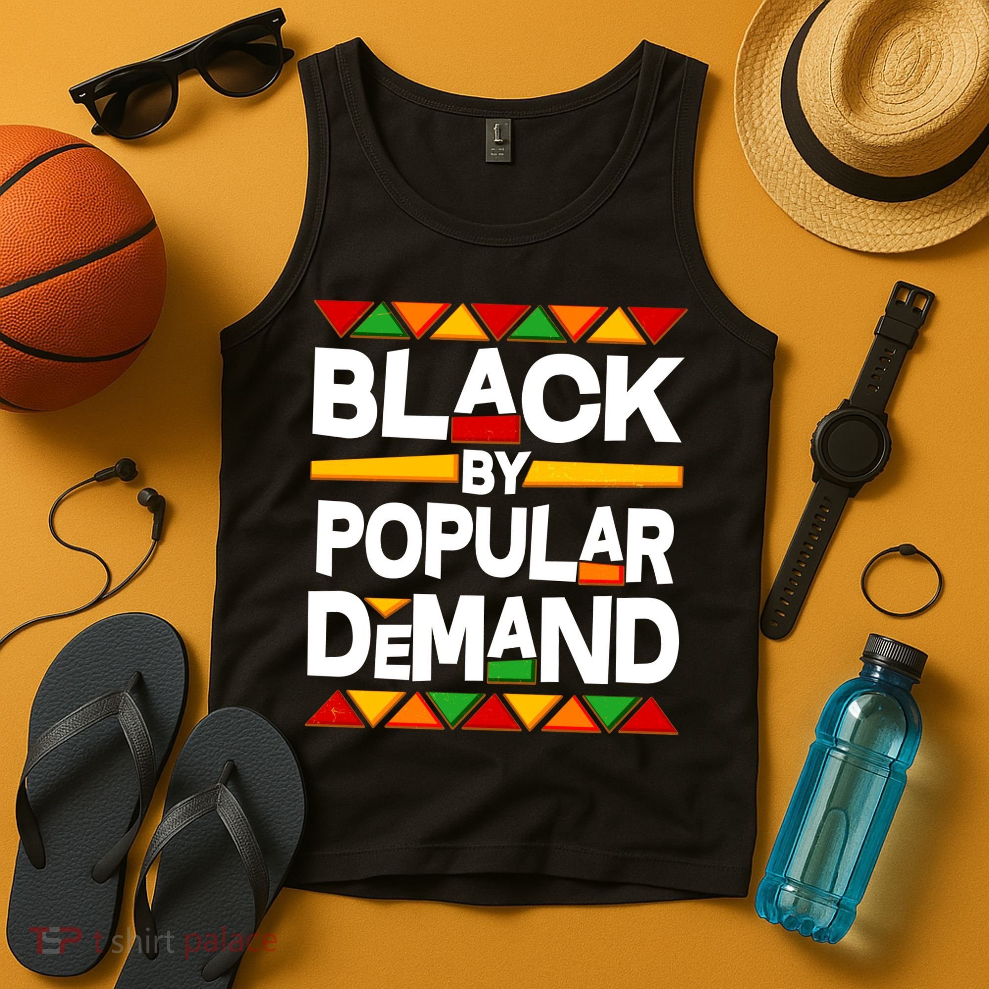 Black By Popular Demand Black Lives Matter History Tank Top
