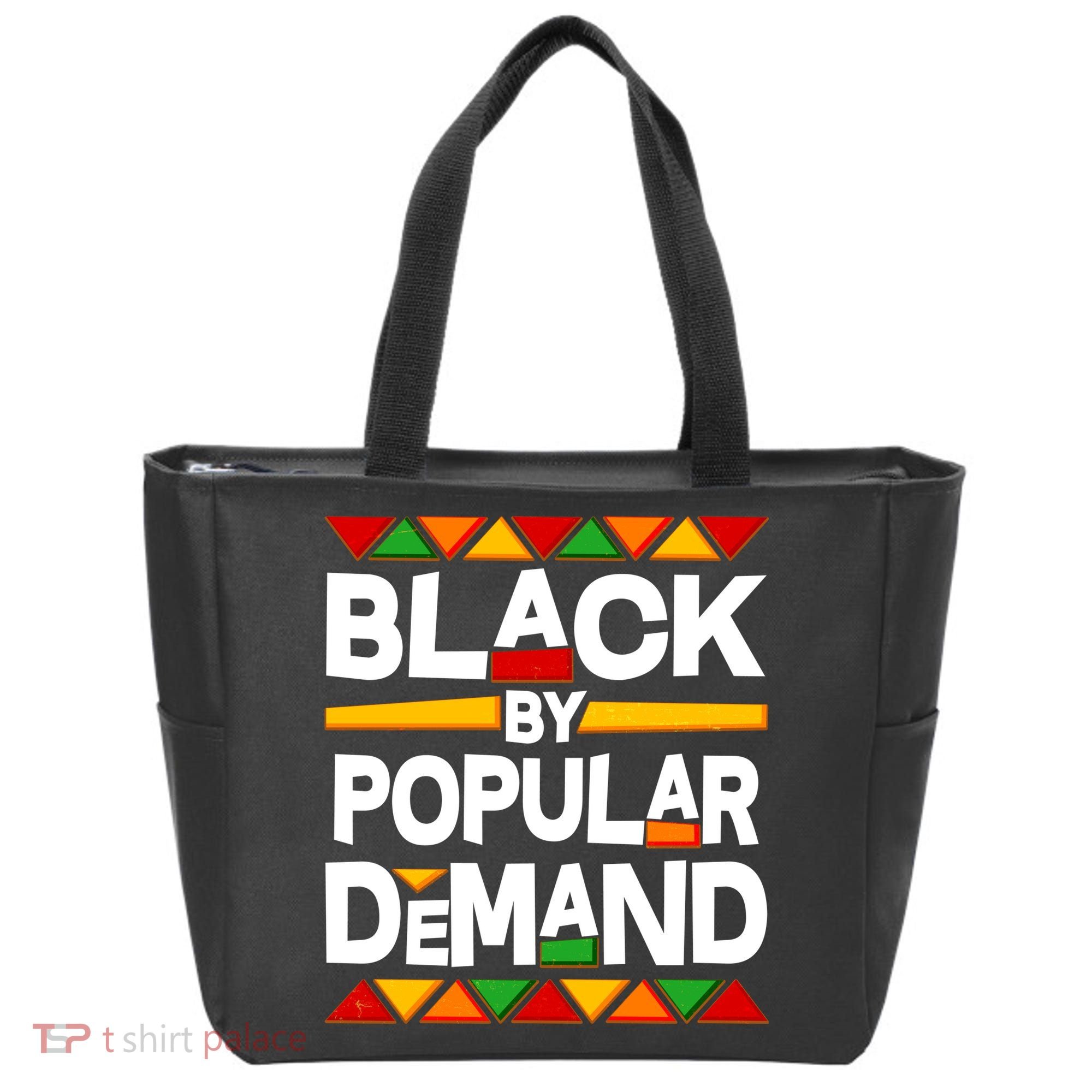 Black By Popular Demand Black Lives Matter History Tote Bag