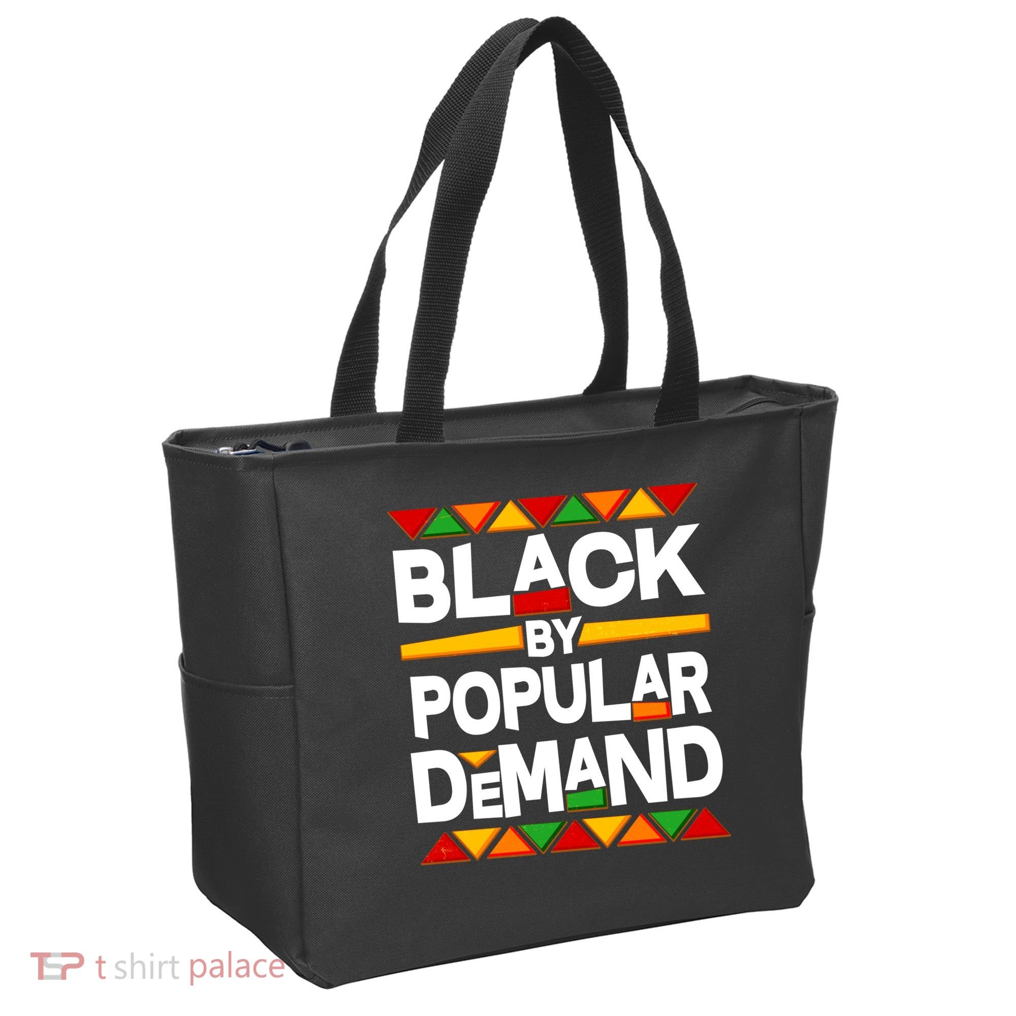Black By Popular Demand Black Lives Matter History Tote Bag