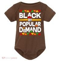 Black By Popular Demand Black Lives Matter History Baby Bodysuit thumb 0