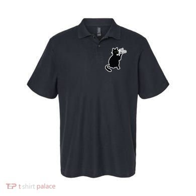 Black Cat I Found This Humerus Funny Polo