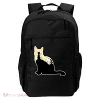 Black Cat Spooky Town Backpack thumb 0
