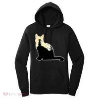 Black Cat Spooky Town Women's Hoodie thumb 0