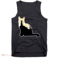 Black Cat Spooky Town Tank Top thumb 0
