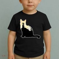 Black Cat Spooky Town Toddler T-Shirt thumb 2