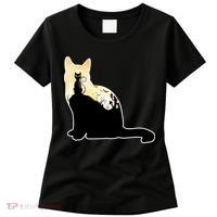 Black Cat Spooky Town Women's T-Shirt thumb 0