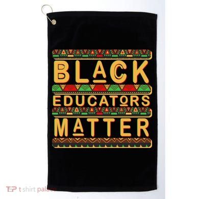 Black Educators Matters Golf Towel
