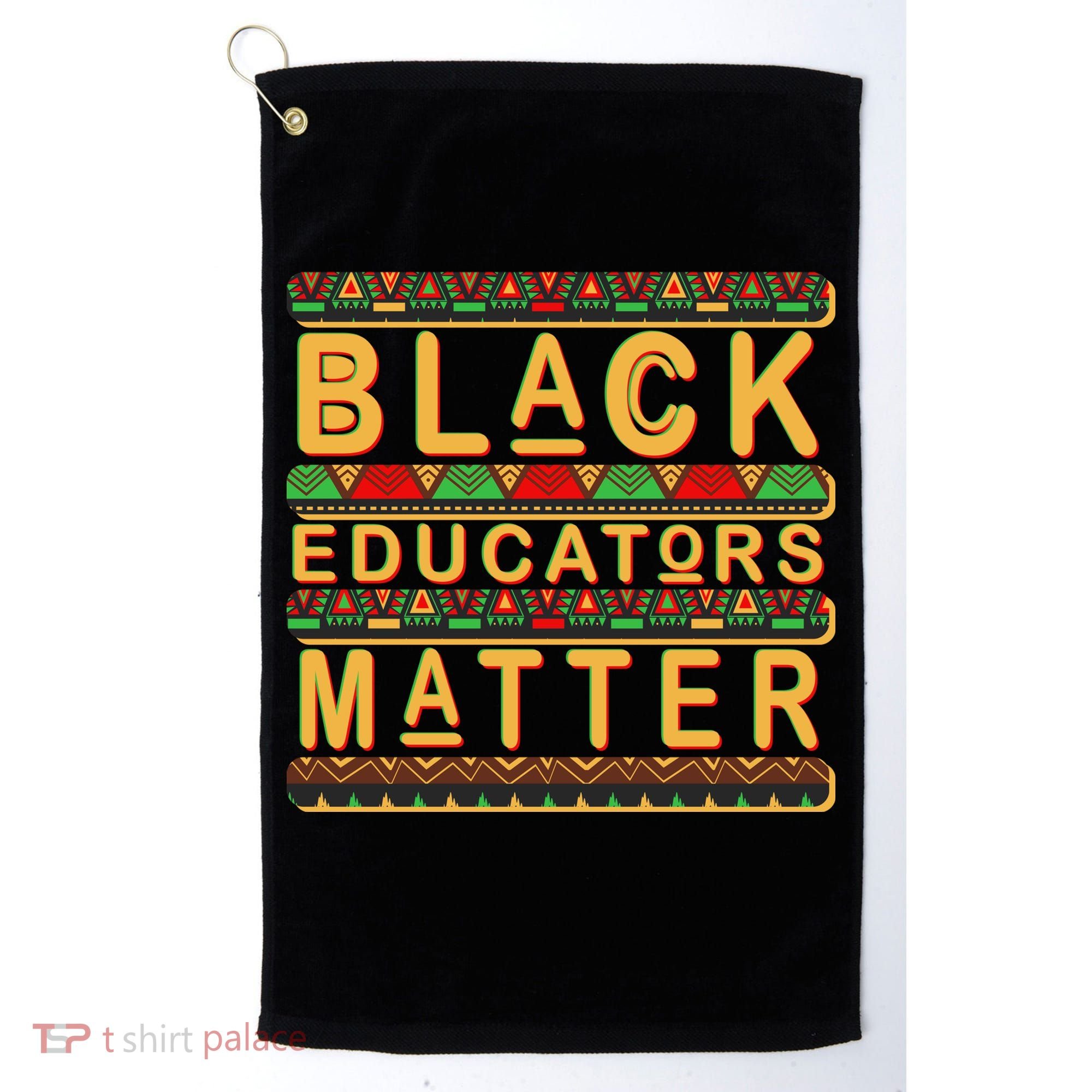 Black Educators Matters Golf Towel
