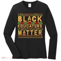 Black Educators Matters Women's Long Sleeve Shirt thumb 0