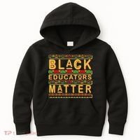 Black Educators Matters Kids Hoodie thumb 0