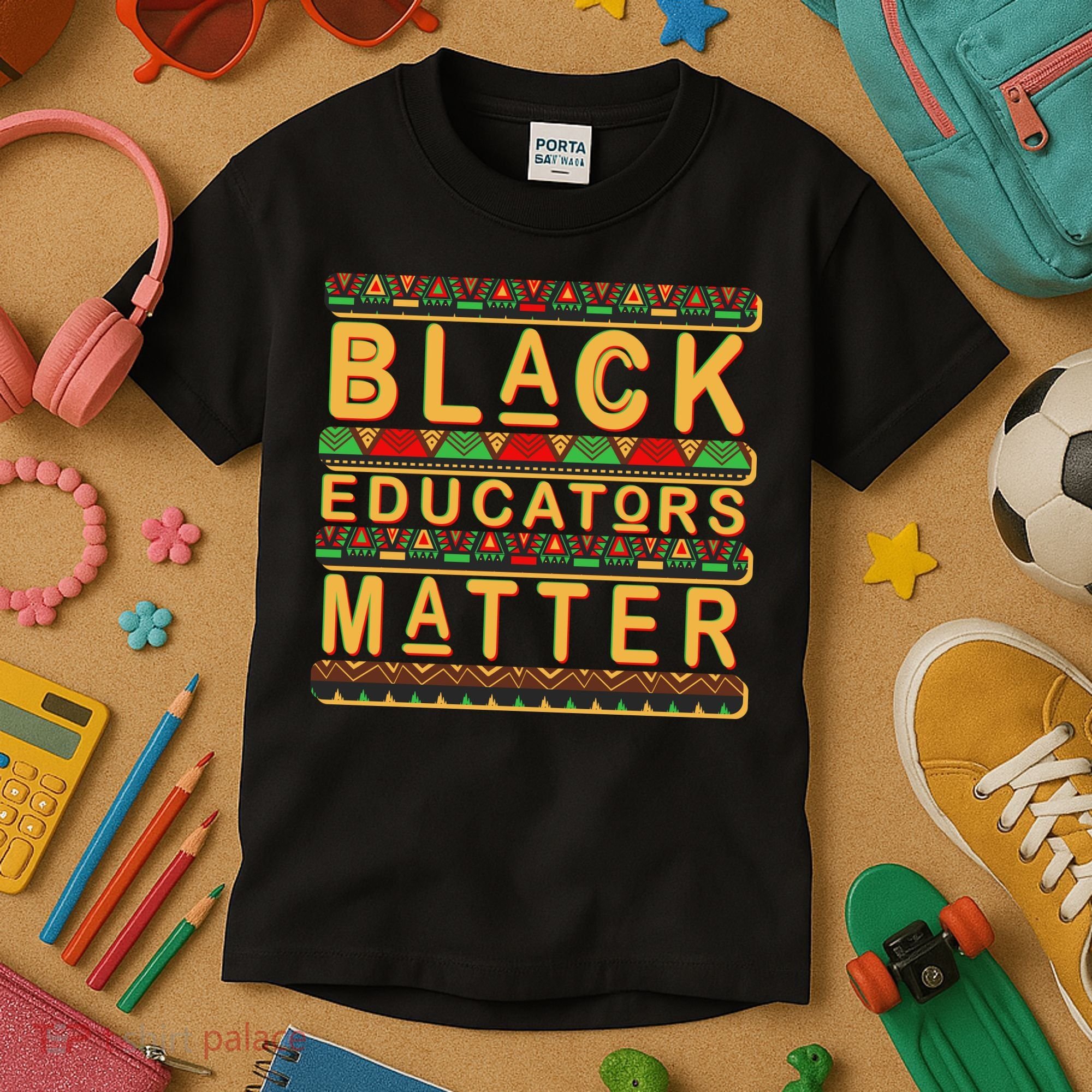 Black Educators Matters Kids T-Shirt