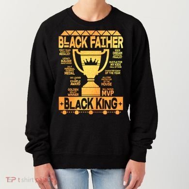Black Father Black King Women's Sweatshirt