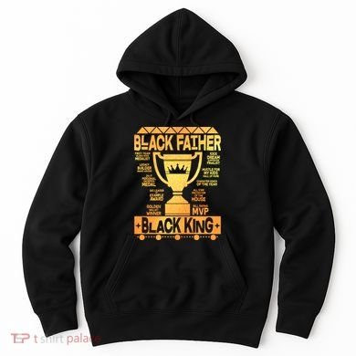 Black Father Black King Hoodie