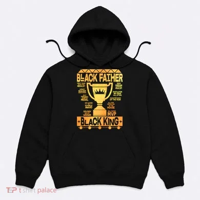 Black Father Black King Hoodie