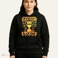 Black Father Black King Hoodie thumb 5
