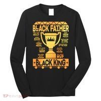 Black Father Black King Long Sleeve Shirt thumb 0