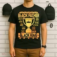 Black Father Black King T-Shirt thumb 6