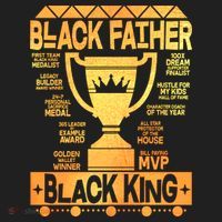 Black Father Black King Beanie thumb 2