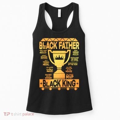 Black Father Black King Women's Tank Top