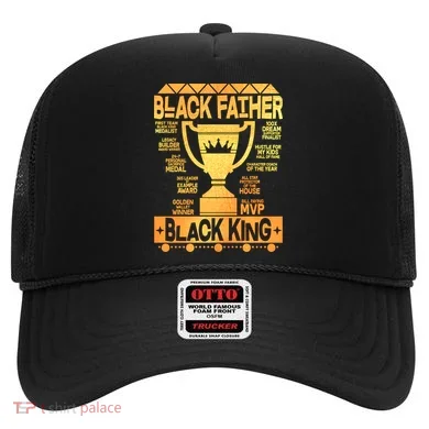 Black Father Black King Hat