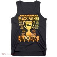Black Father Black King Tank Top thumb 0