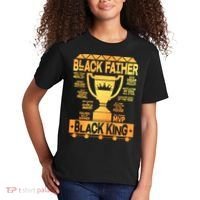 Black Father Black King Kids T-Shirt thumb 2