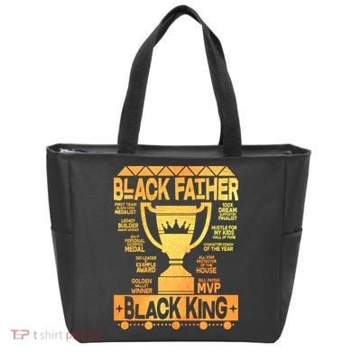 Black Father Black King Tote Bag