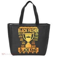 Black Father Black King Tote Bag thumb 0