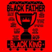 Black Father Black King Santa Hat thumb 1