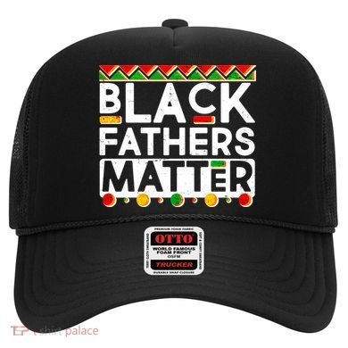 Black Fathers Matter Traditional Colors Hat