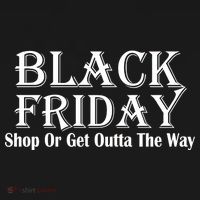 Black Friday Get Out Of The Way Ornament thumb 1