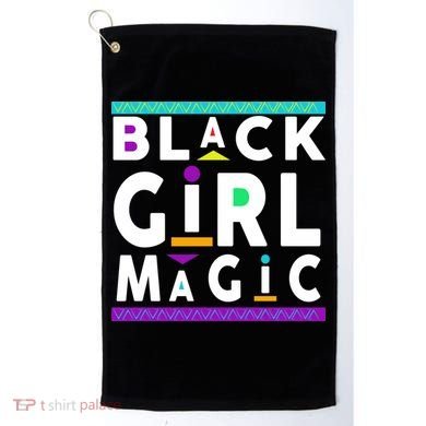Black Girl Magic Golf Towel