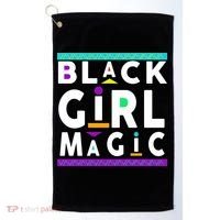 Black Girl Magic Golf Towel thumb 0
