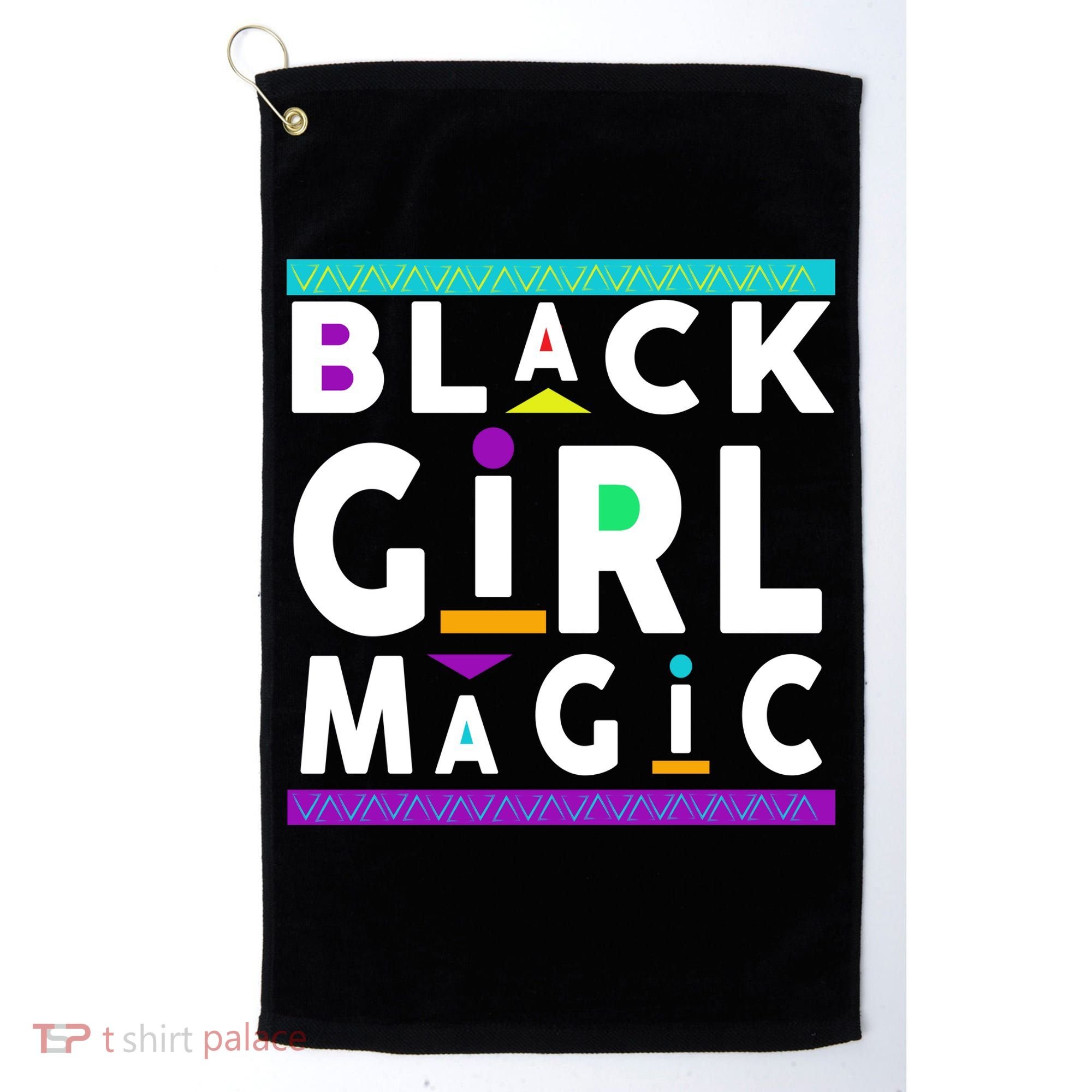 Black Girl Magic Golf Towel