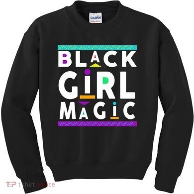 Black Girl Magic Kids Sweatshirt