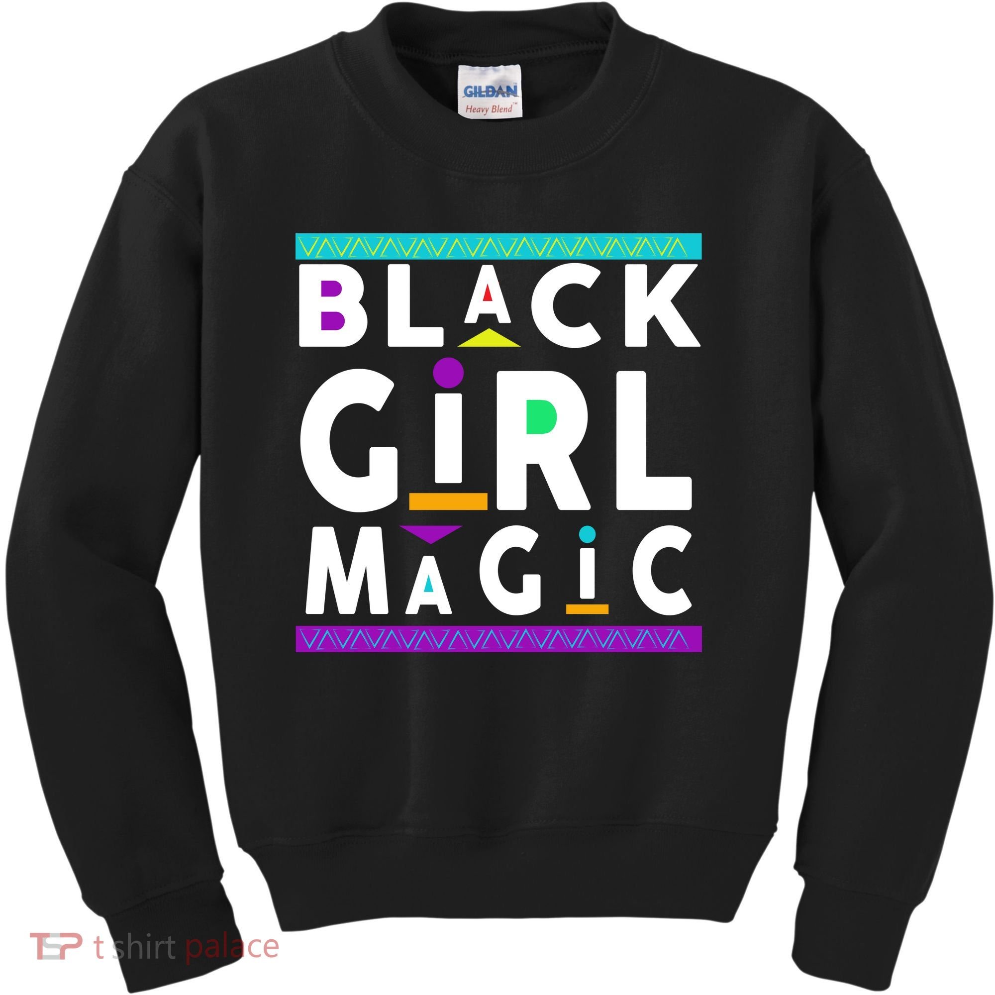 Black Girl Magic Kids Sweatshirt