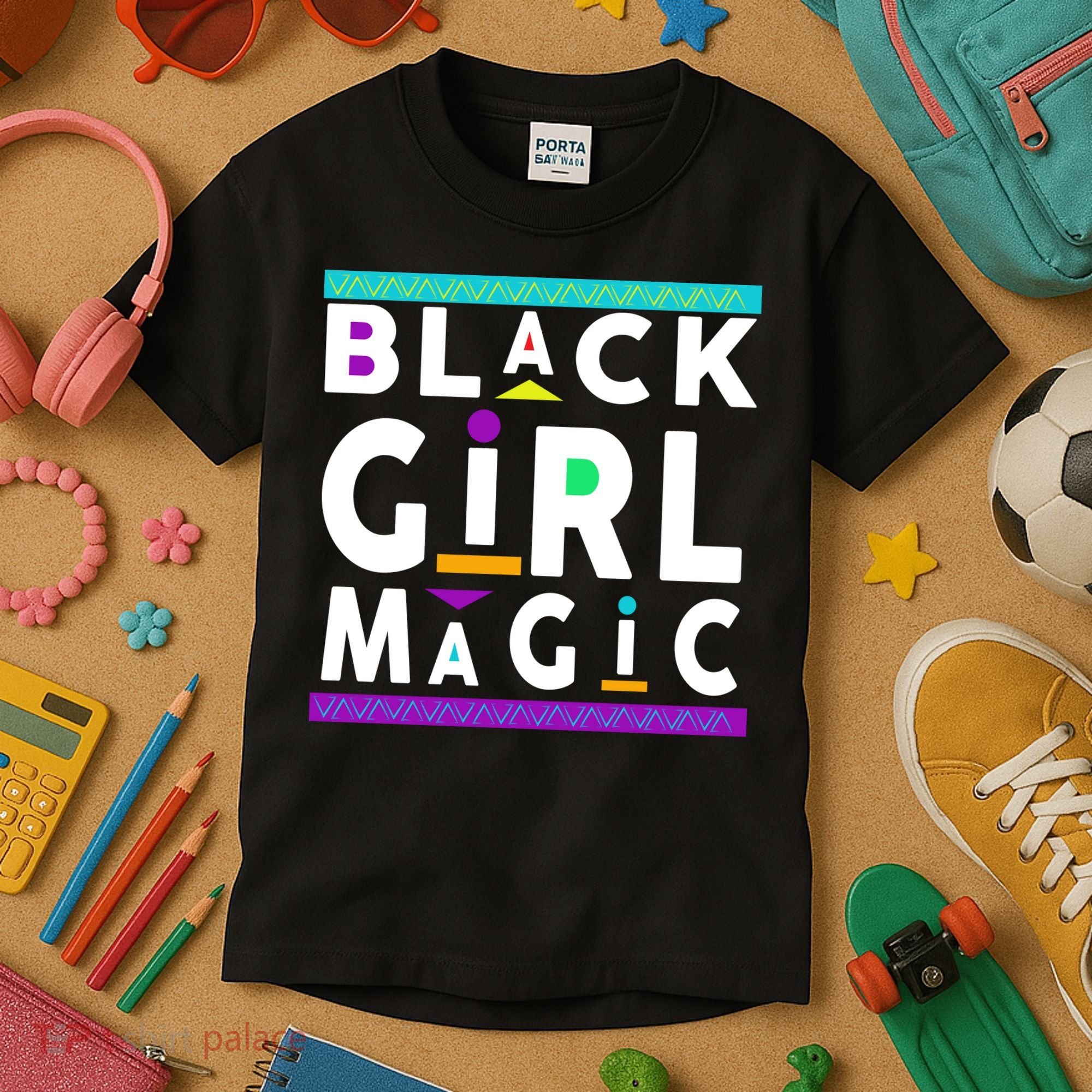 Black Girl Magic Kids T-Shirt
