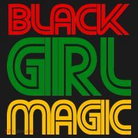 Black Girl Magic Colorful Imprint T-Shirt thumb 7