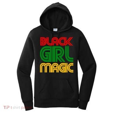 Black Girl Magic Colorful Imprint Women's Hoodie