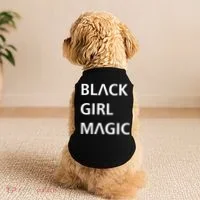 Black Girl Magic Logo Doggie Tank thumb 2