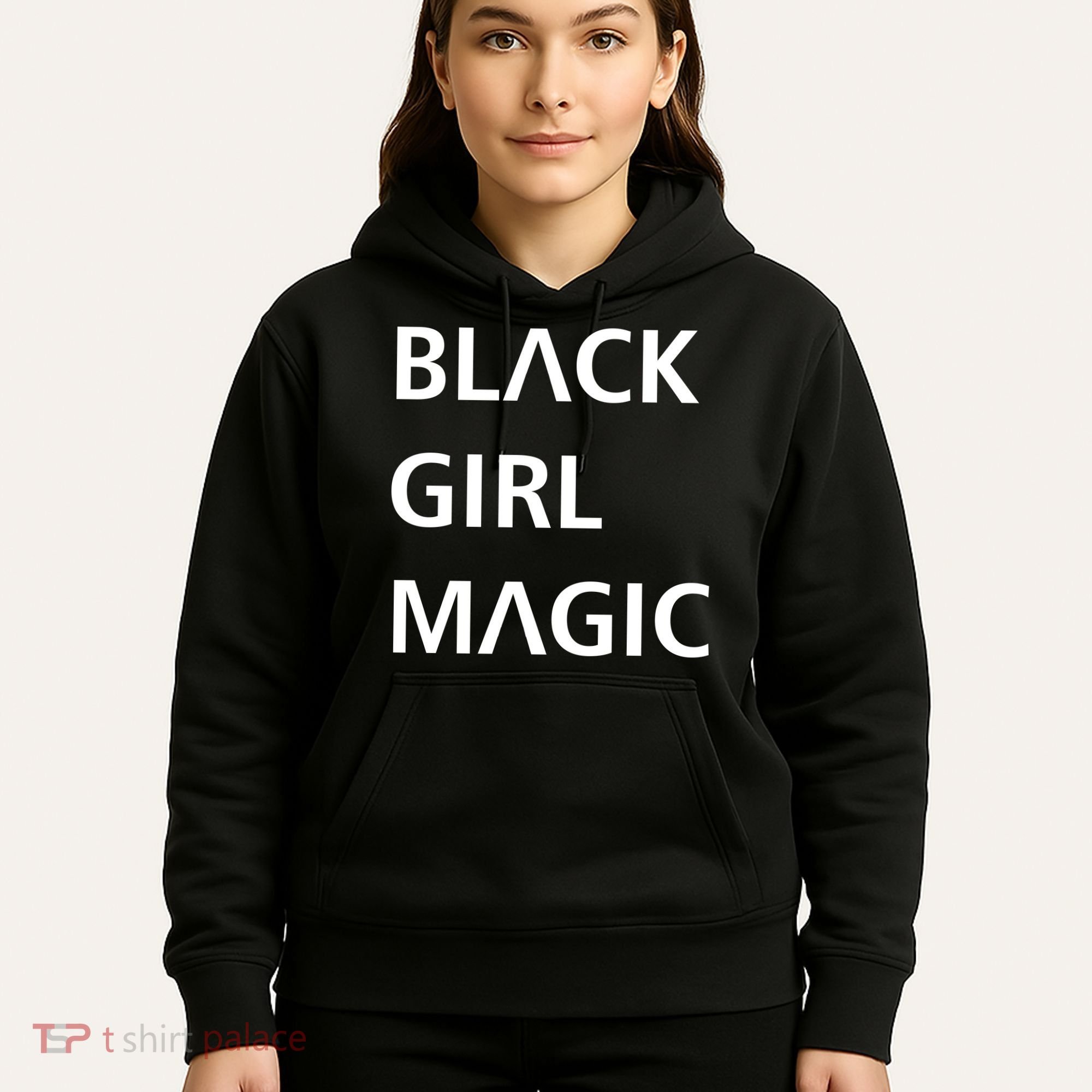 Black Girl Magic Logo Hoodie