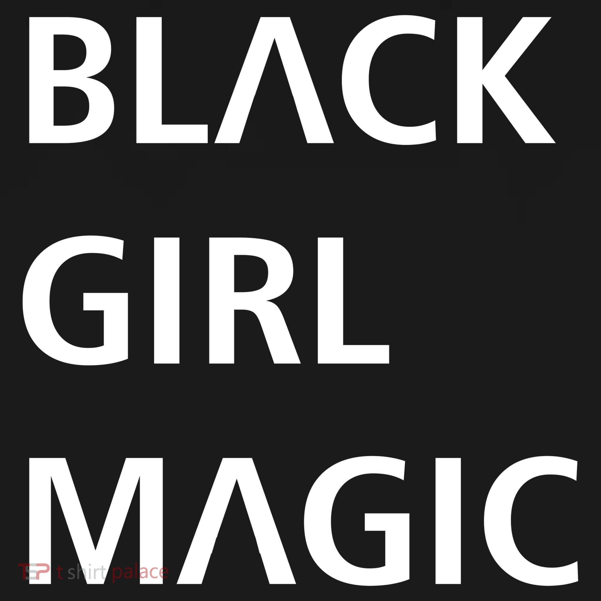 Black Girl Magic Logo Apron