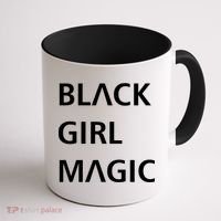Black Girl Magic Logo Coffee Mug thumb 1