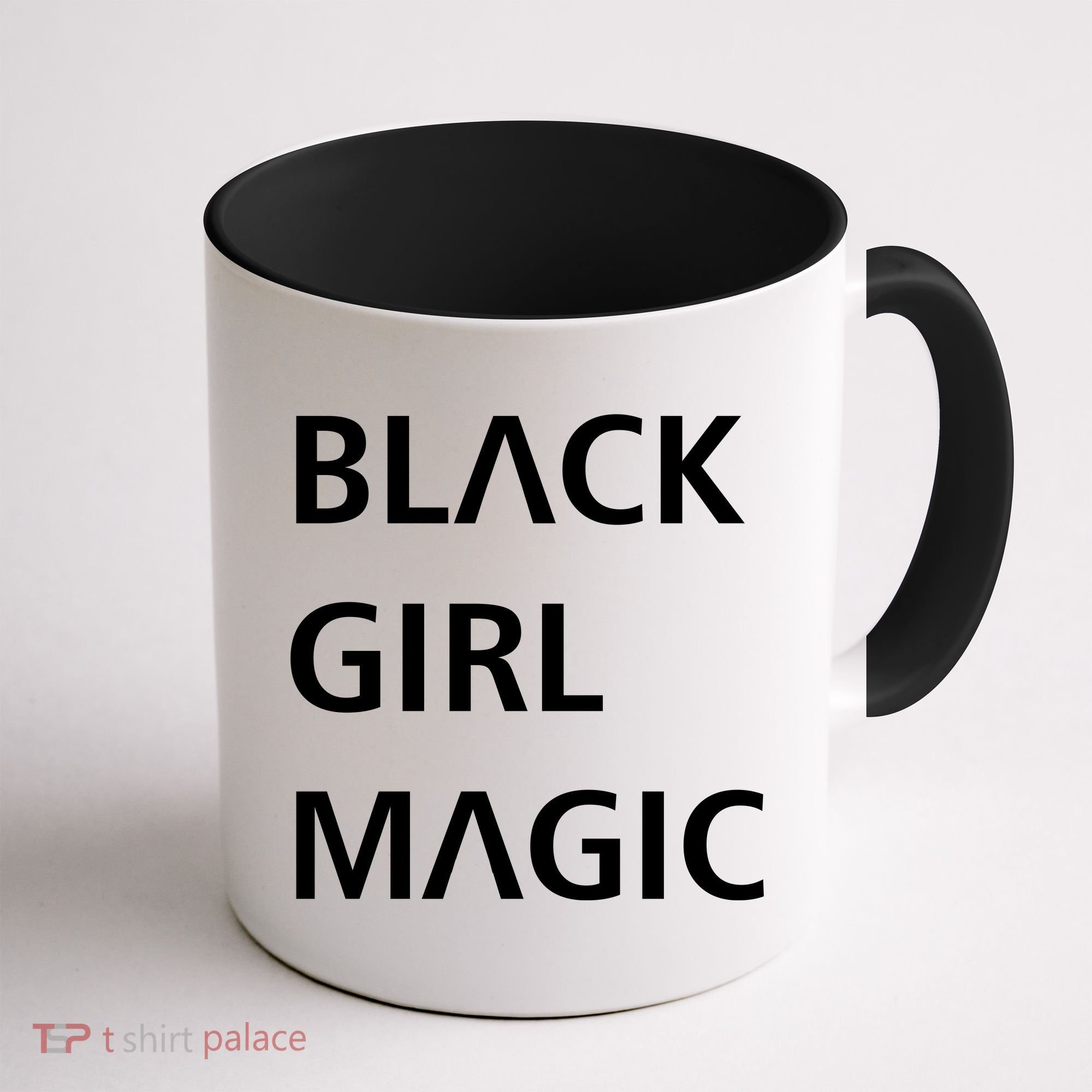 Black Girl Magic Logo Coffee Mug
