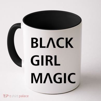 Black Girl Magic Logo Coffee Mug