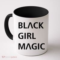 Black Girl Magic Logo Coffee Mug thumb 0